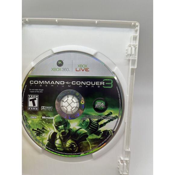XBOX 360 Command & Conquer 3: Tiberium Wars Game - Picture 4 of 5